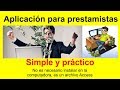 PRESTAMISTA INTERES SIMPLE REGISTRA ABONOS PARCIALES (P5)