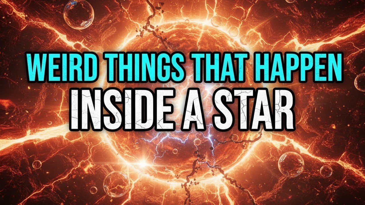 Boring Science For Sleep | WEIRD Things That Happen Inside A Star