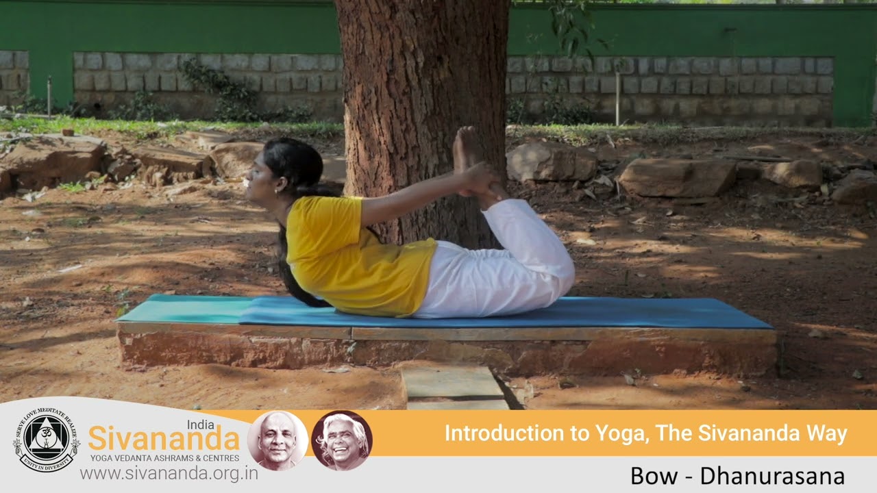 Dhanurasana (Bow) | Sivananda Yoga