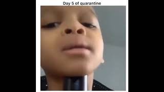 Kid uses his grandma’s voice box as an Autotune to sing “The Box.”