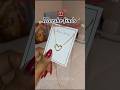 Aesthetic Minimalist Jewellery Haul 🛍️ | Gold Heart Pendant Chain Under Budget! #shorts #meeshohaul