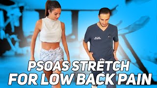 How To Loosen Up Hip Flexors? Psoas Causing Low Back Pain Treated By Beverly Hills Chiropractor