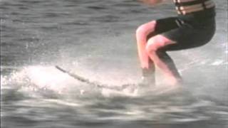 How to WAKE JUMP on a Slalom Ski- Hot Dog Water Skiing Instruction / Tips & Tricks screenshot 2