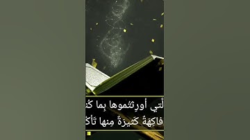 { وَتِلْكَ الْجَنَّةُ الَّتِي أُورِثْتُمُوهَا }[ سورة الزخرف : 72 ] #بلال_بن_حمدان_الشال
