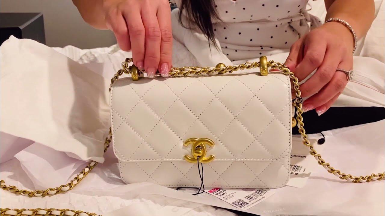 UNBOXING VIDEO: 21A Collection | Chanel Perfect Fit Mini Flap Bag - YouTube