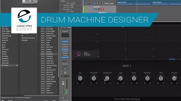 Create Unique Parts Easily With Drum Machine Designer Using Logic