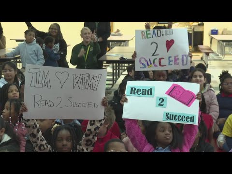 The Read 2 Succeed crew visited Triangle Lake Montessori Elementary School on Thursday to share the importance of reading! Read 2 Succeed: Triangle Lake Montessori Elementary School