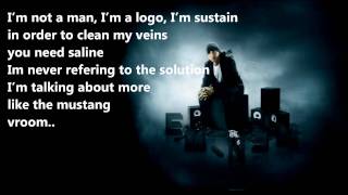 Echo - Bad Meets Evil // Lyrics On Screen [HD]