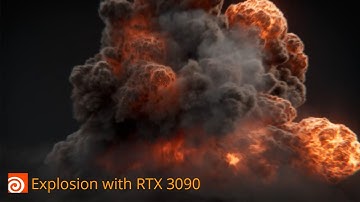 Houdini Explosion [Pyro simulation with GPU]