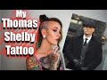 Peaky blinders thomas shelby tattoo  holly huntty  time lapse