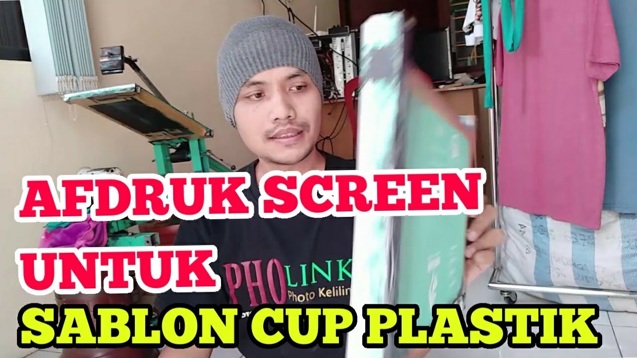  sabloncup Cara  Afdruk  Sablon  Cup Plastik  Afdruk  Screen  