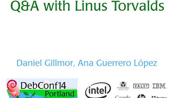 Linus Torvalds en la DebConf14 (Subtitulado)