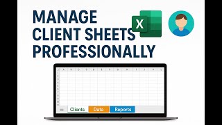 How to Manage Your Client’s Sheets Professionally | Excel Sheet Management screenshot 1