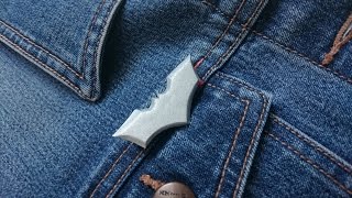 Брошка &quot;Бетмен&quot; из полимерной глины ♦ Brooch Batman♦DIY polimer clay