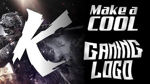 How to make a cool gaming logo on your android device (ps touch)