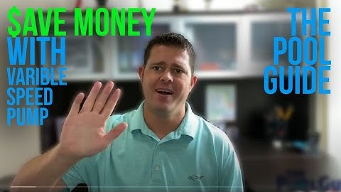 Variable Speed Pump vs. Single Speed Pump - Part 1