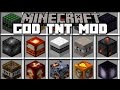 Minecraft GOD TNT MOD / EXPLOSIVE SUPERNOVA AND NUKE!! Minecraft