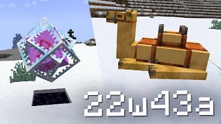 Скоростной Верблюд / Minecraft 22w43a (1.20)