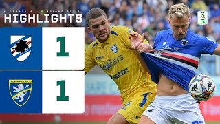 Sampdoria-Frosinone 1-1 | ZILLI apre, CODA risponde: pari al Ferraris | HIGHLIGHTS Serie BKT