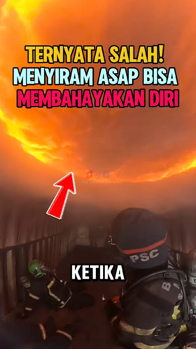 Awas! Menyiram Asap Bisa Picu Ledakan Tak Terduga #fakta #unik #informasi