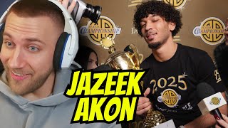 Jazeek - AKON (Offizielles Musikvideo) - REACTION