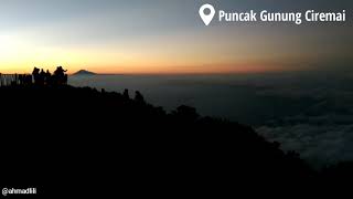 View alam lautan awan mt.ciremai!!