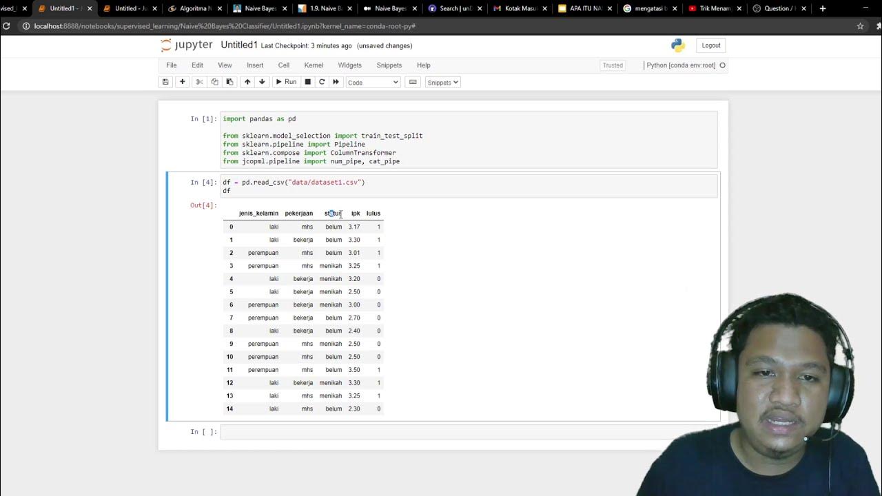 Naive Bayes Classifier - Perhitungan manual dan coding python ...