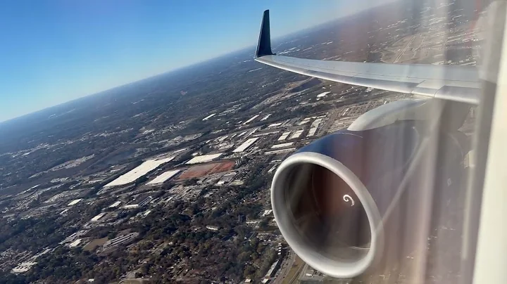 DL1153 Boeing 757-200 N552NW 4K ATL-RSW Atlanta to Ft Myers quick beautiful morning take off