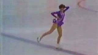 : Elene Vodorezova 1984 Olympics SP