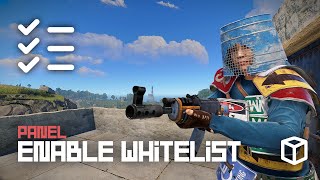 How to Enable Whitelist Your Rust Server