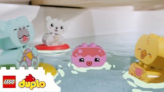 Bath Time Song | 1 HOUR of LEGO DUPLO SONGS | Nursery Rhymes  | Kids Songs | Cartoon for Kids