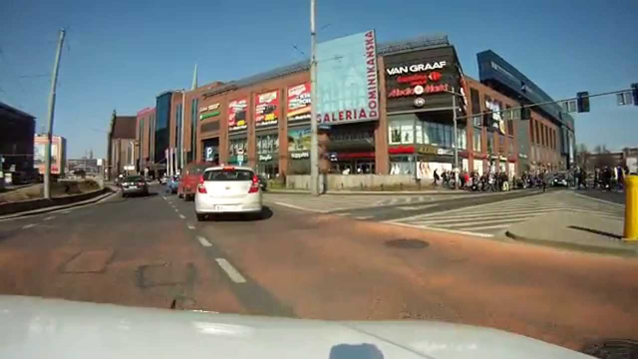 Przejazd przez Wrocław. Legnicka - pl. Dominikański