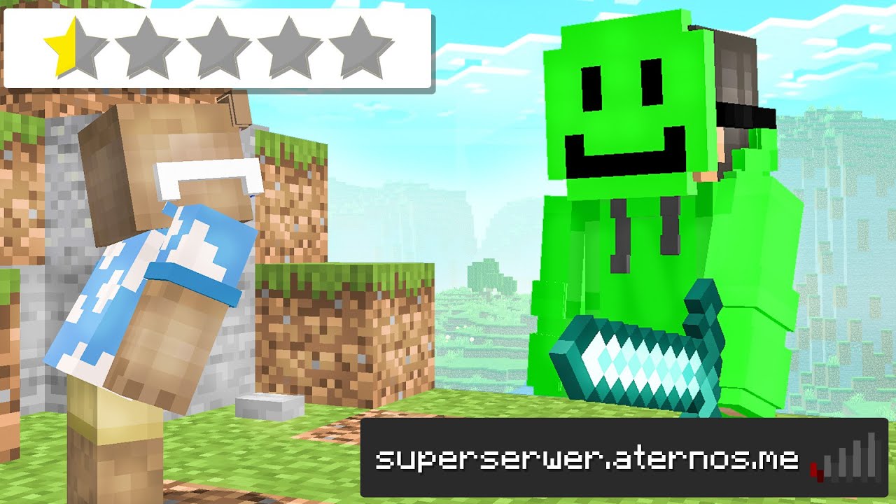 Testuję SERWERY MINECRAFT za 1ZŁ