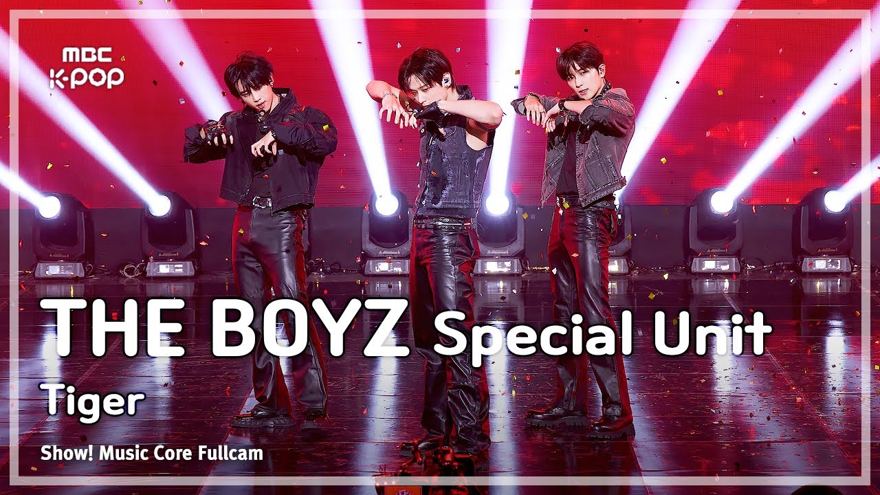 [#음중풀캠8K] THE BOYZ Special Unit (더보이즈 스페셜 유닛) – Tiger FullCam | 쇼! 음악중심 | MBC251115