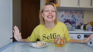 картинка: Мукбанг 🫕 куриные тефтели с рисом на обед!