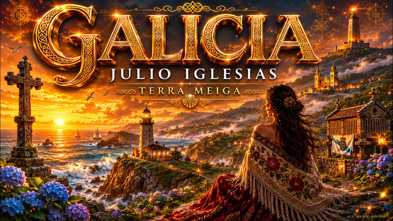 UN CANTO A GALICIA - Julio Iglesias | AFRO HOUSE 2026 | Morriña Sunset 🌅
