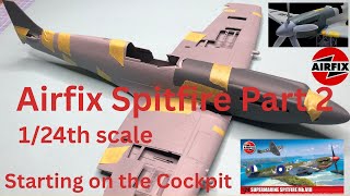 Airfix 1/24th Spitfire MKXIV Part 2