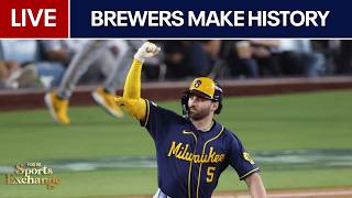🔴LIVE: Brewers reach the World Series; NASCAR champion Joey Logano joins us | FOX 10 Sports Exchange