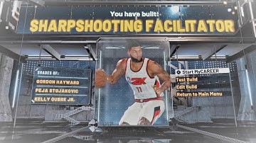 The Best Small Forward Build After Patch 3! Sharpshooting Facilitator NBA 2k21! Best Builds!