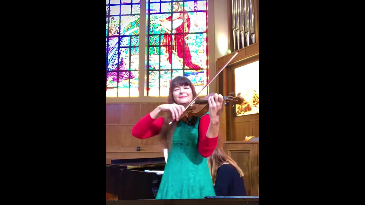 Tambourin Chinois by Fritz Kreisler. Aija Izaks - Violin, Beth McConnell - Piano. 