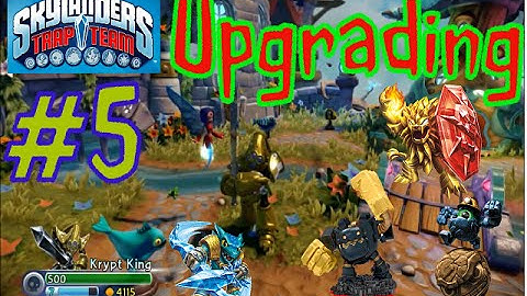 Skylanders: Trap Team: Skylander Upgrading Session Part 5 (Wii U)