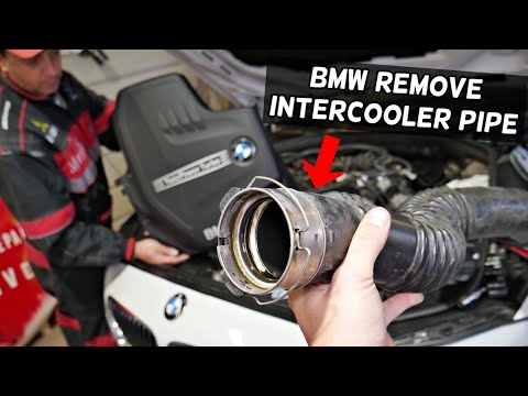 BMW INTERCOOLER HOSE PIPE STUCK. HOW TO REMOVE INTERCOOLER PIPE