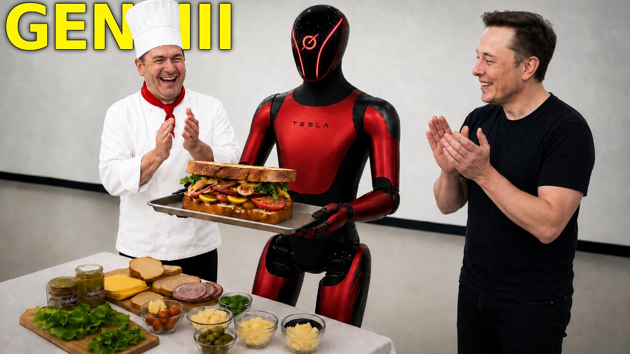 Tesla Bot Gen 3: Now Cooking and Cleaning—Completing 100 Tasks Daily! – Video