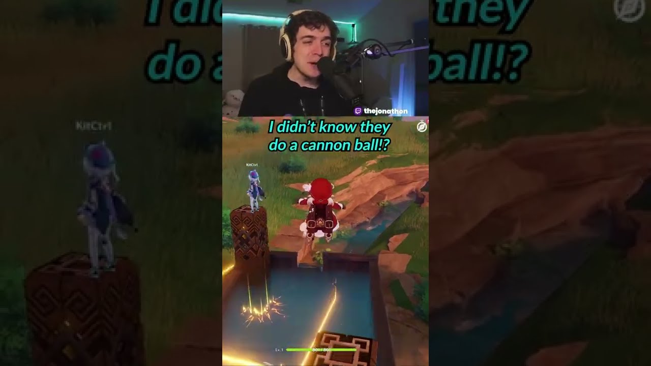 СЕКРЕТНЫЙ бассейн для прыжков в воду в Genshin Impact...