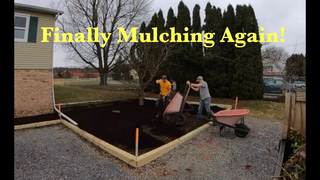 First Cleanup/Mulch Job of 2020! YouTube