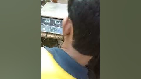 Essae DS 85ka calebration