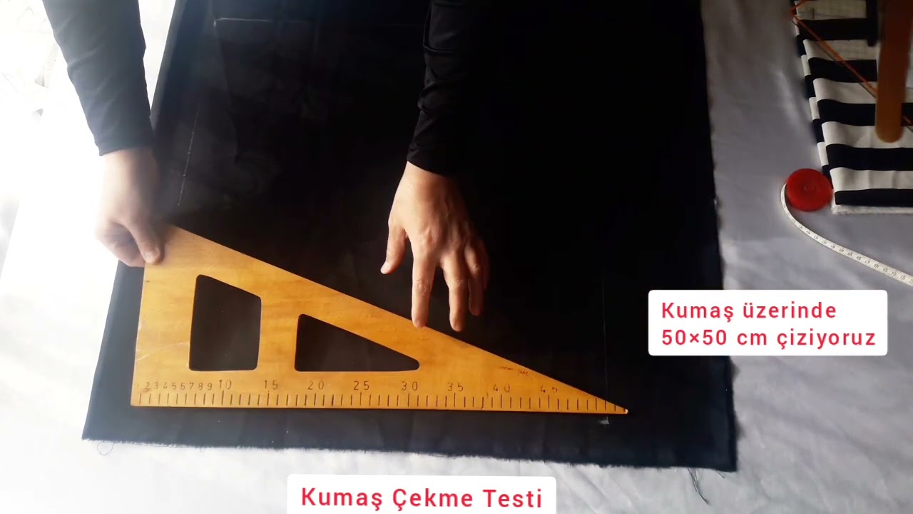 KUMAŞTA ÇEKME TESTİ NASIL YAPILIR
