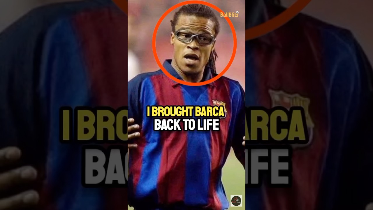 He was nearly blind but he changed Barcelona's history in 6 months.😳😳🔥