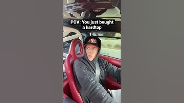 All s2000 owners know this pain of a noisy hardtop 😩🤣 #honda #s2000 #jdm #cars #shorts