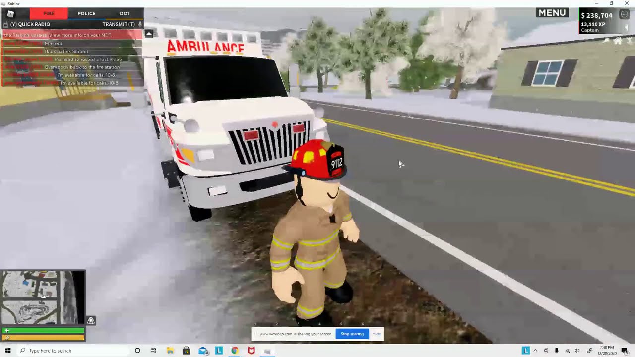 How To Get The Red Firefighter Helmet In Emergency Response Liberty County Not A Tutorial Youtube - roblox fire hat